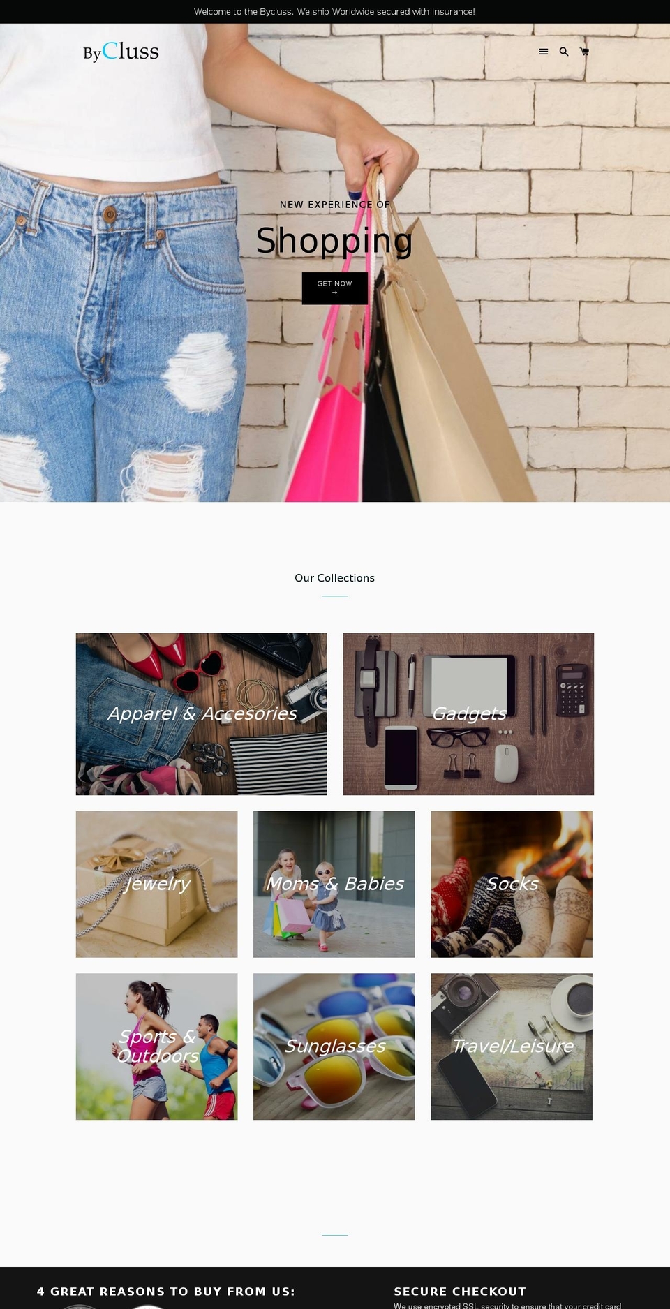 customize Bycluss10oct 2017 Shopify theme site example bycluss-com.myshopify.com