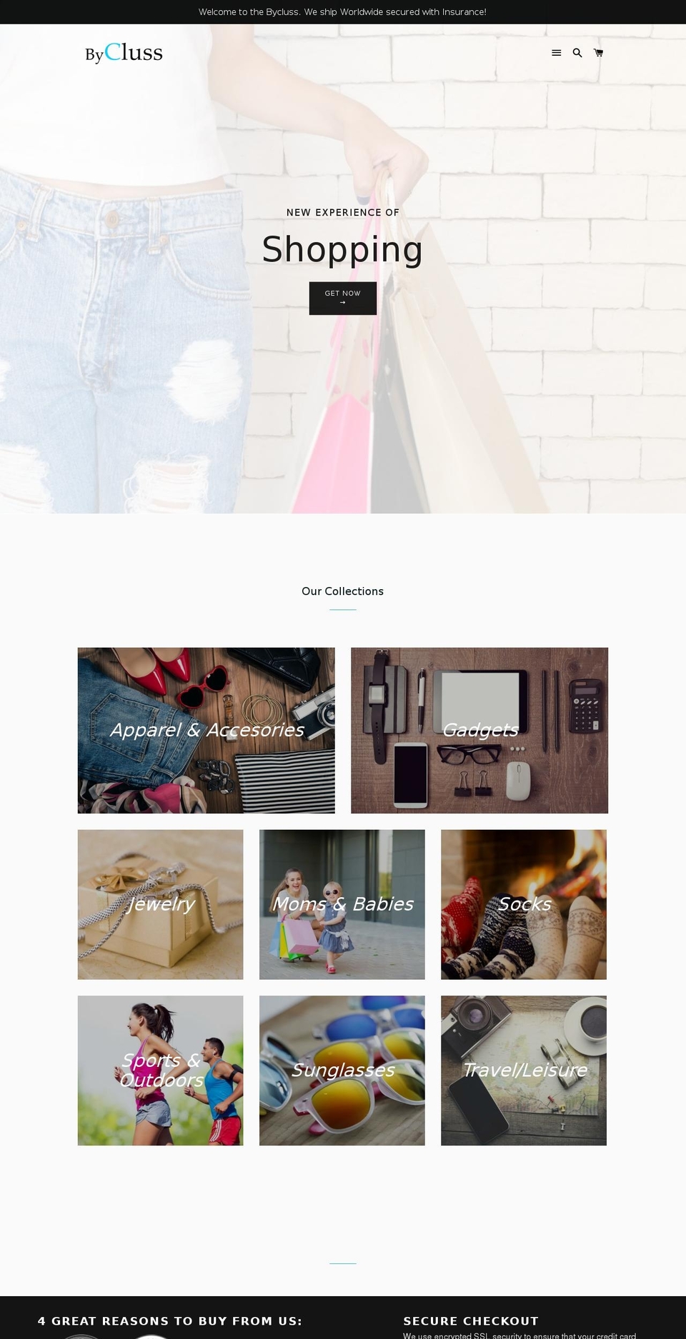 customize Bycluss10oct 2017 Shopify theme site example bycluss.com