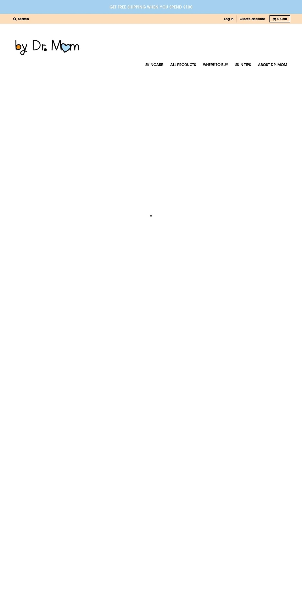 bydrmom.com shopify website screenshot