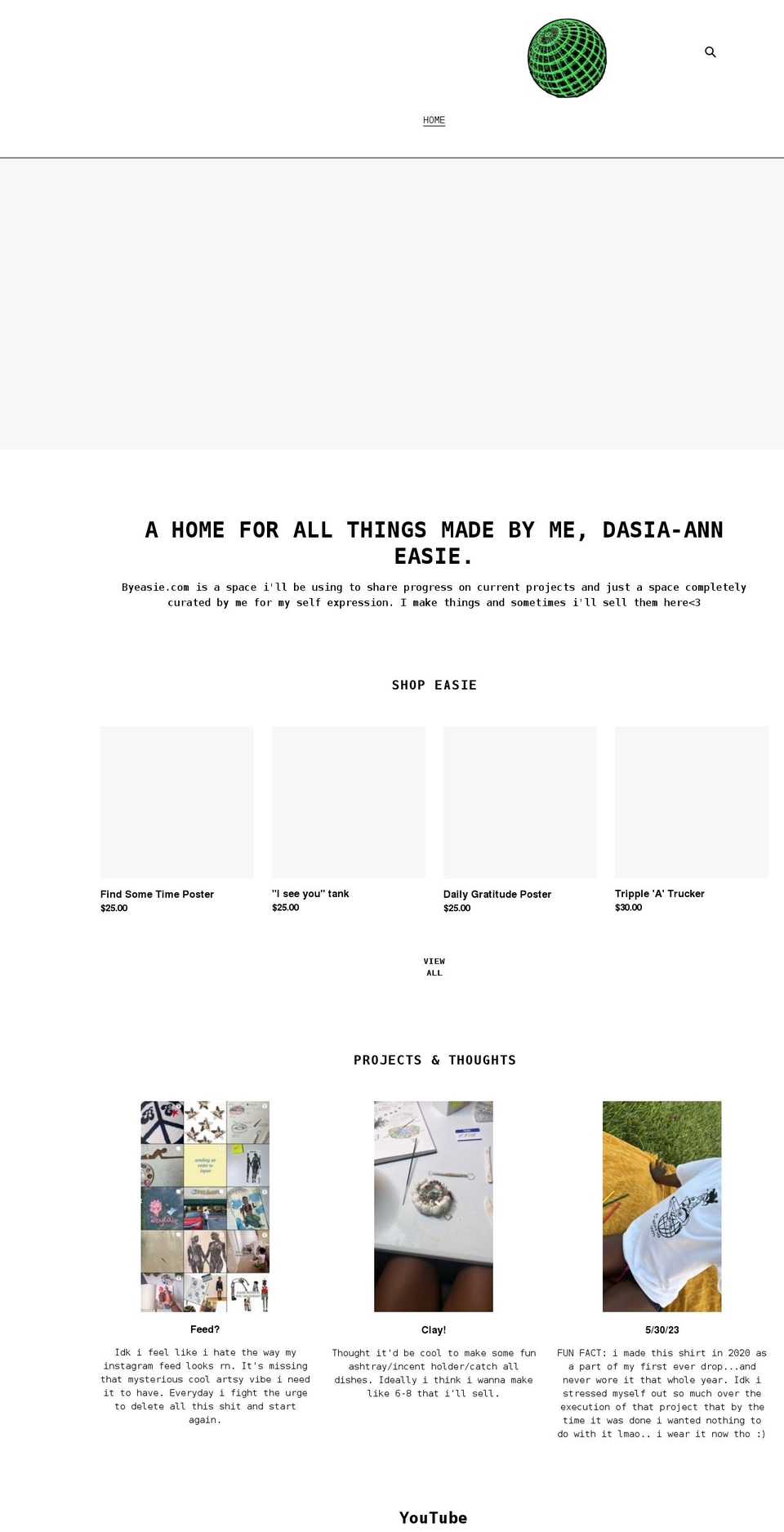 byeasie.com shopify website screenshot