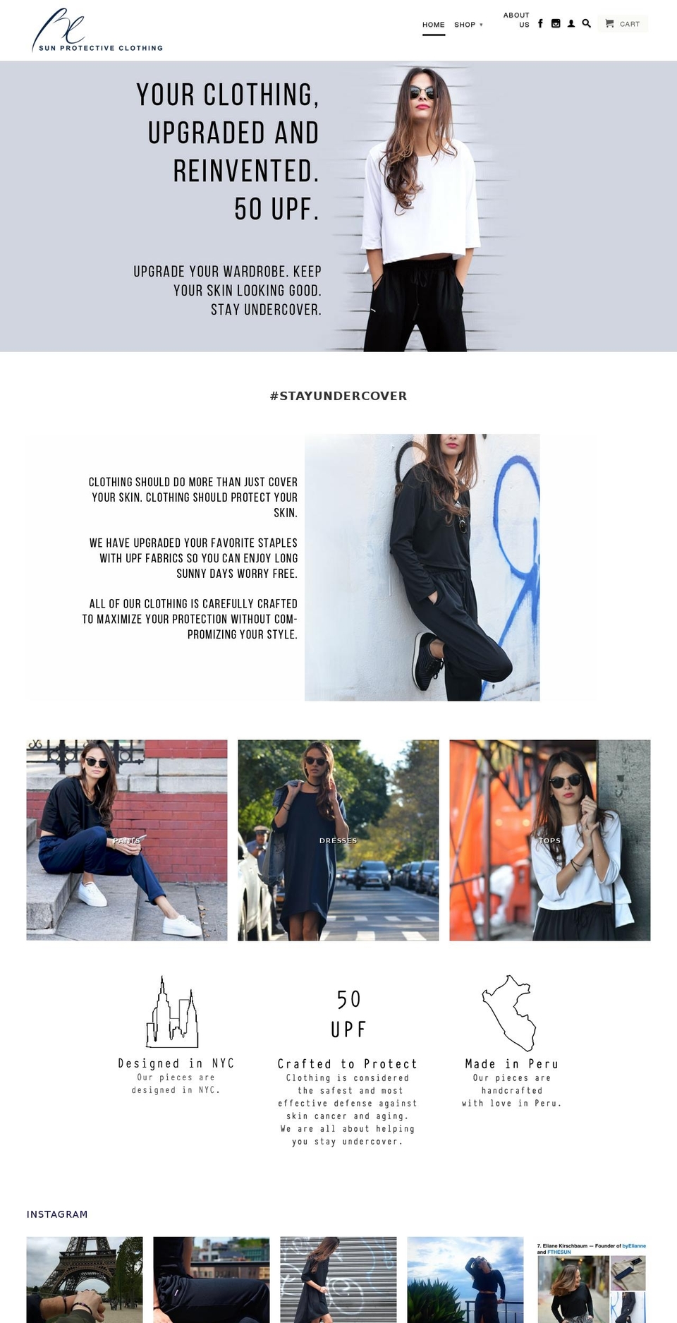 byelianne.com shopify website screenshot