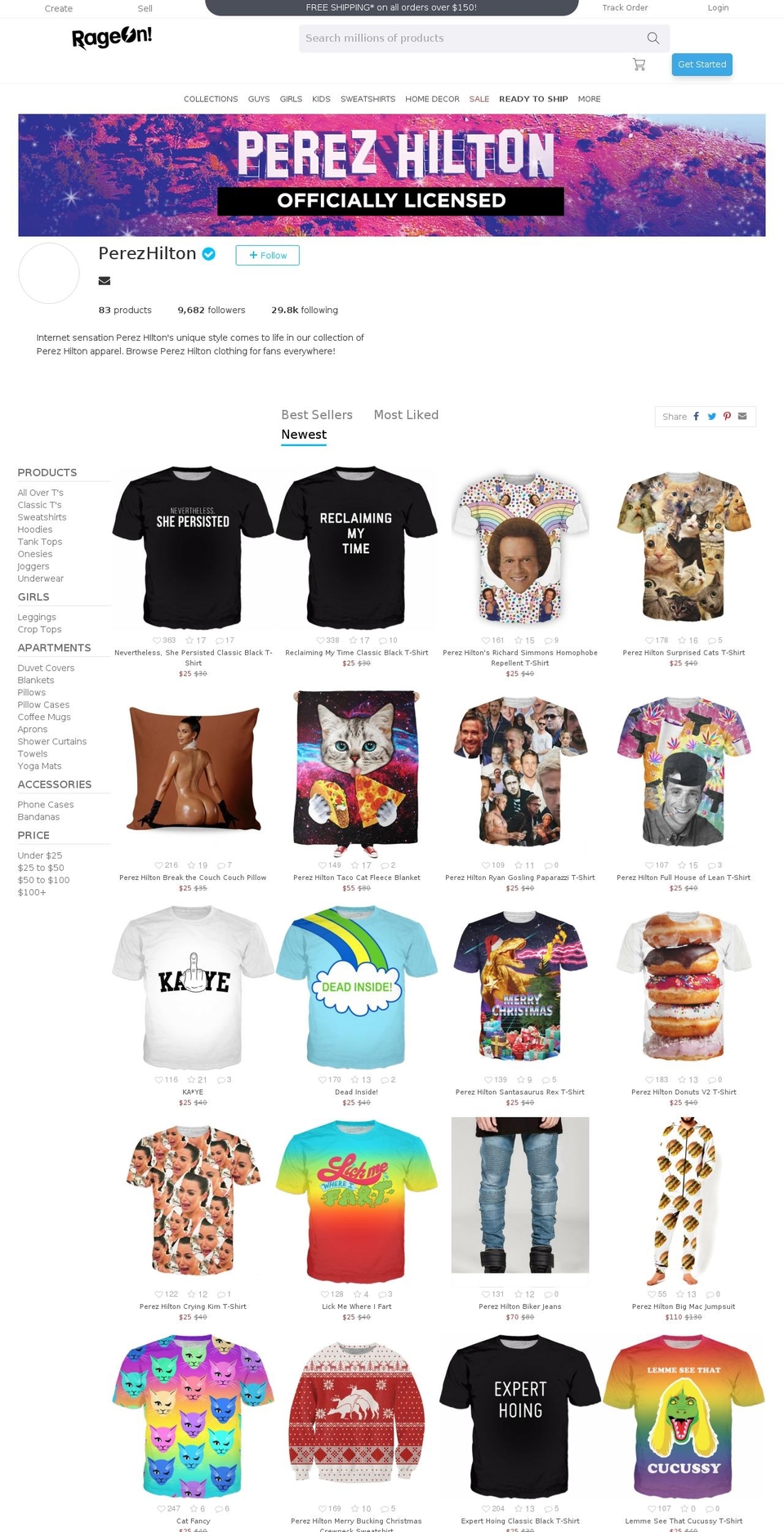 Production Theme Shopify theme site example byepopstuff.com