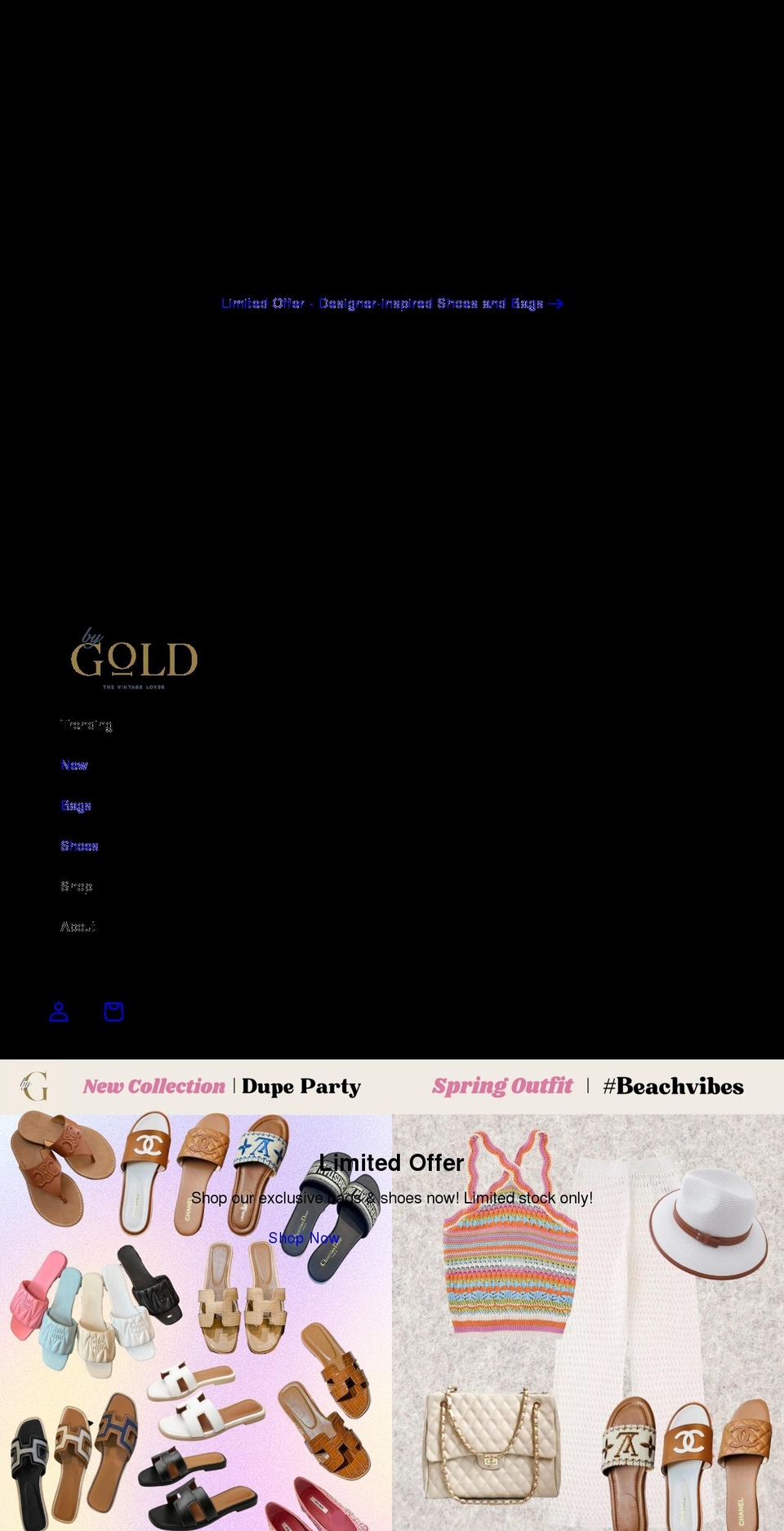 bygoldjewelry.com shopify website screenshot