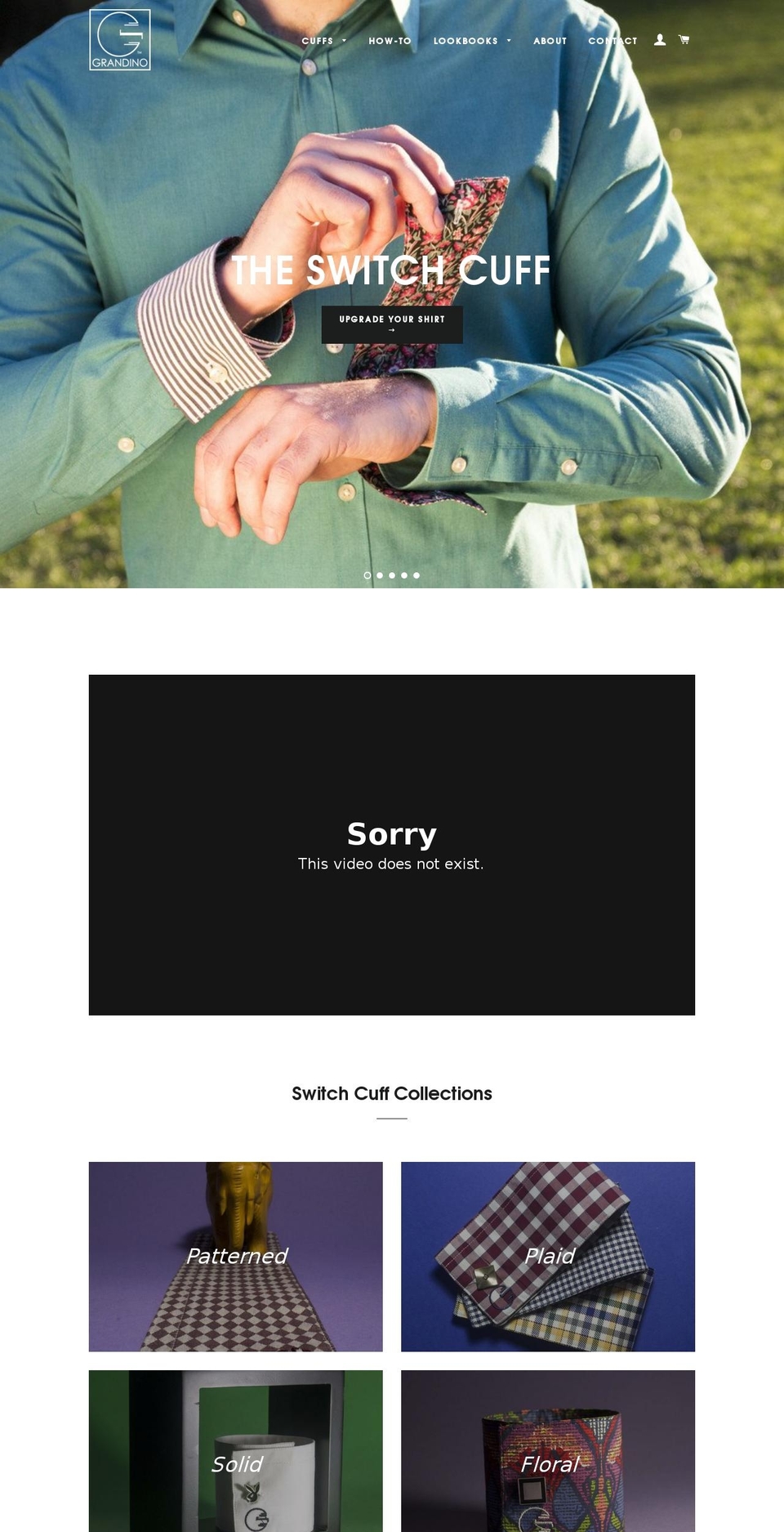 bygrandino.com — Shopify storefront screenshot