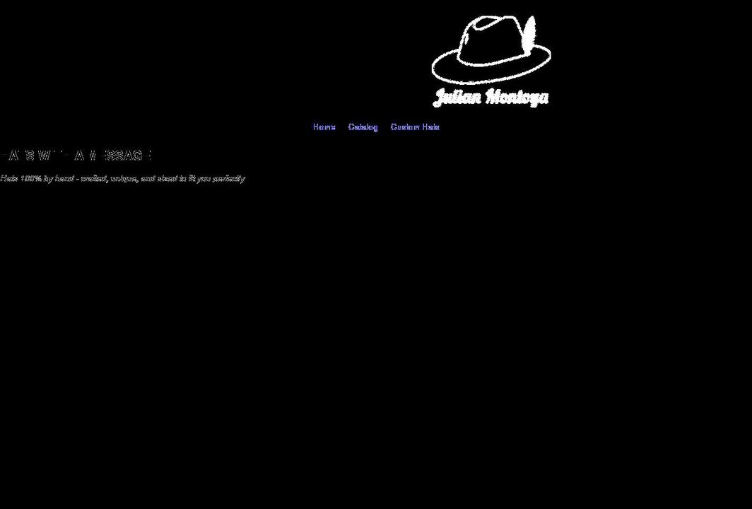 byjulianmontoya.com shopify website screenshot