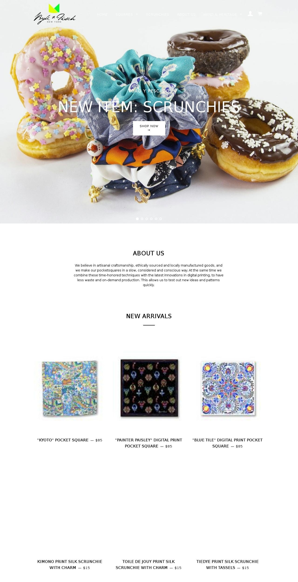 bykandfisch.com — Shopify storefront screenshot