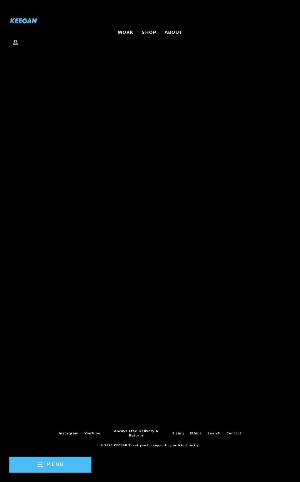 bykeegan.com shopify website screenshot