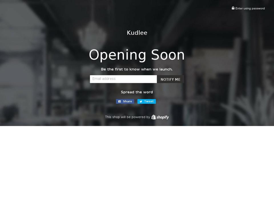 bykudlee.com — Shopify storefront screenshot