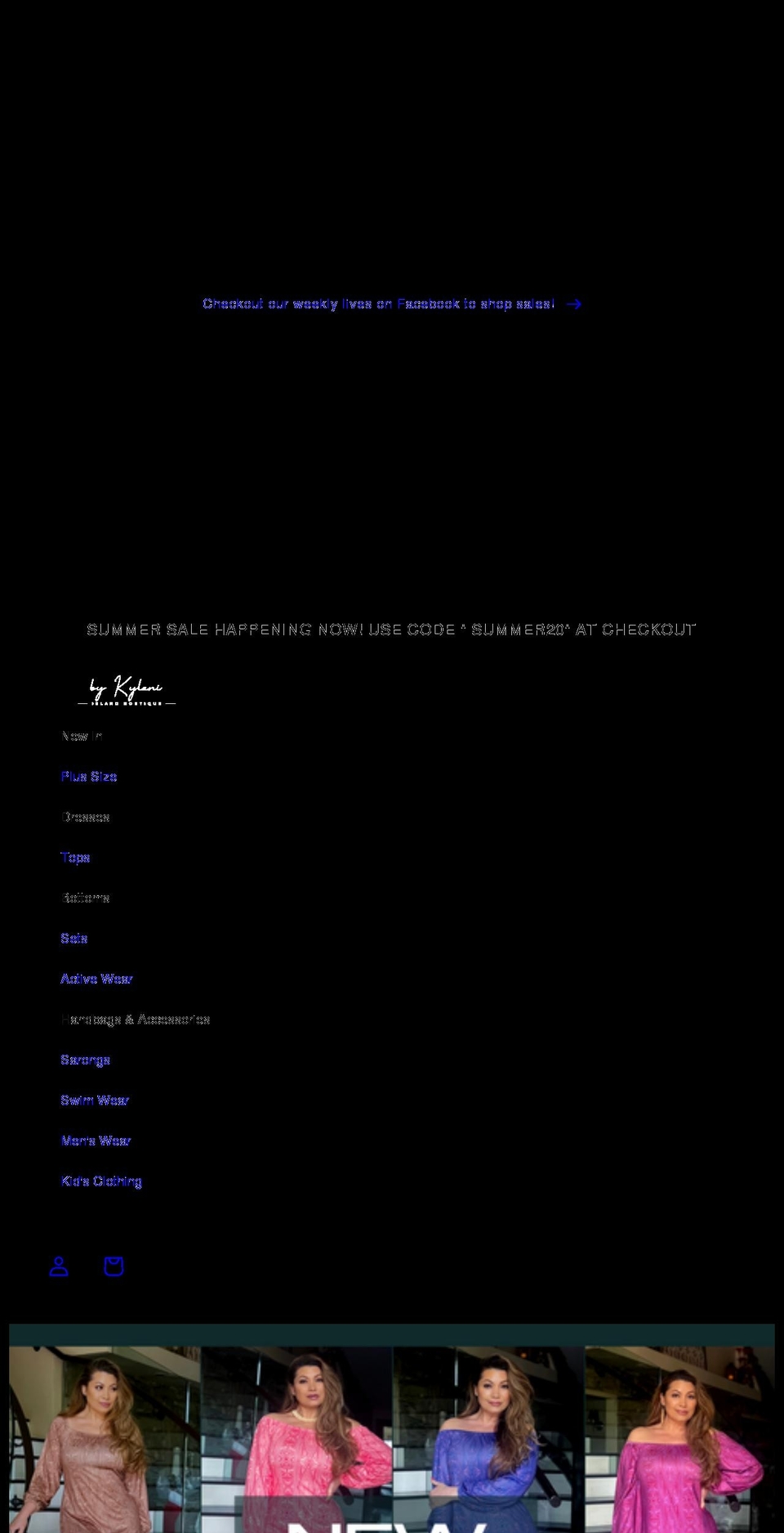 bykylani.com shopify website screenshot