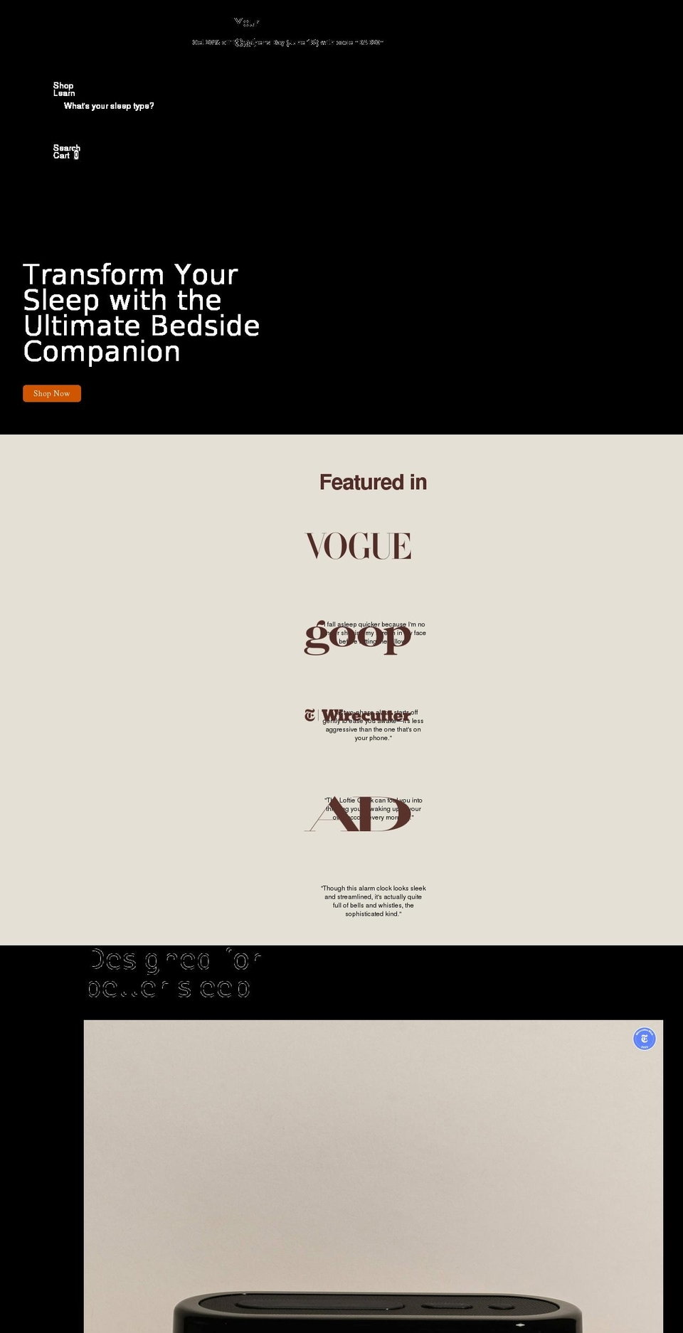 byloftie.com shopify website screenshot