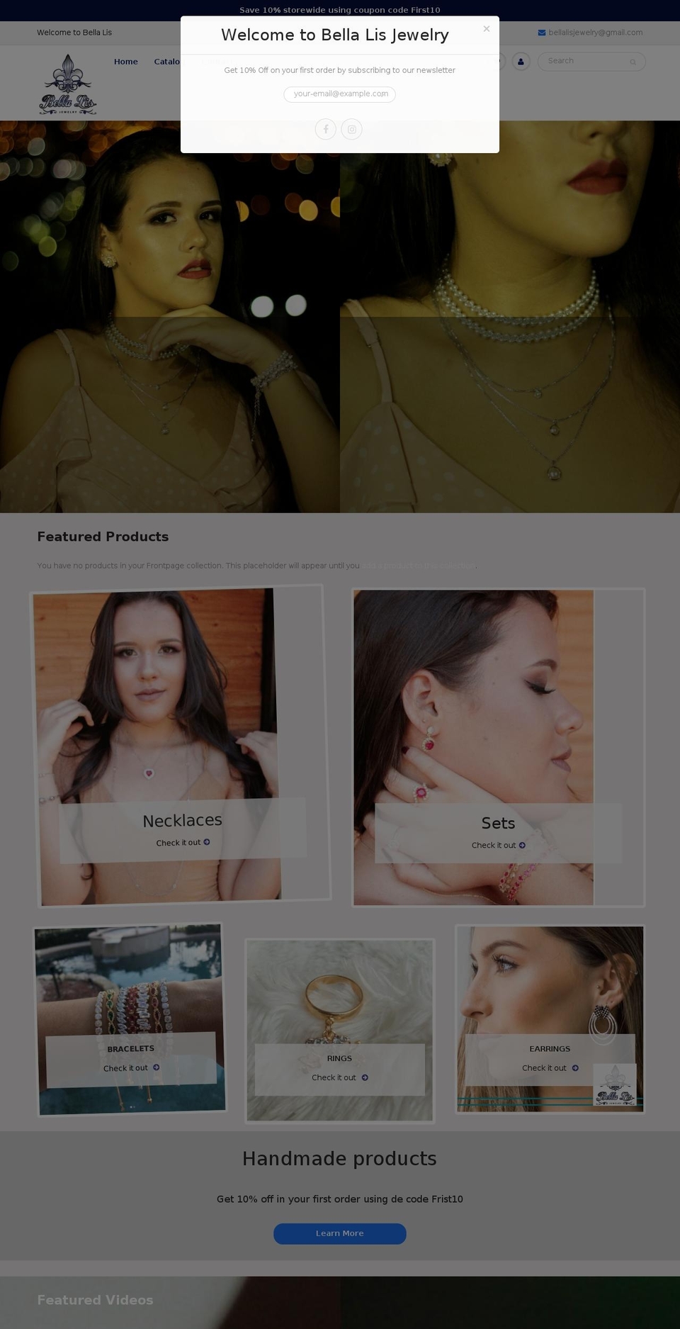 bymademoiselle.com shopify website screenshot