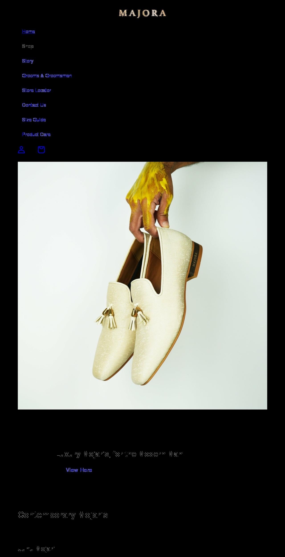 bymajora.com shopify website screenshot
