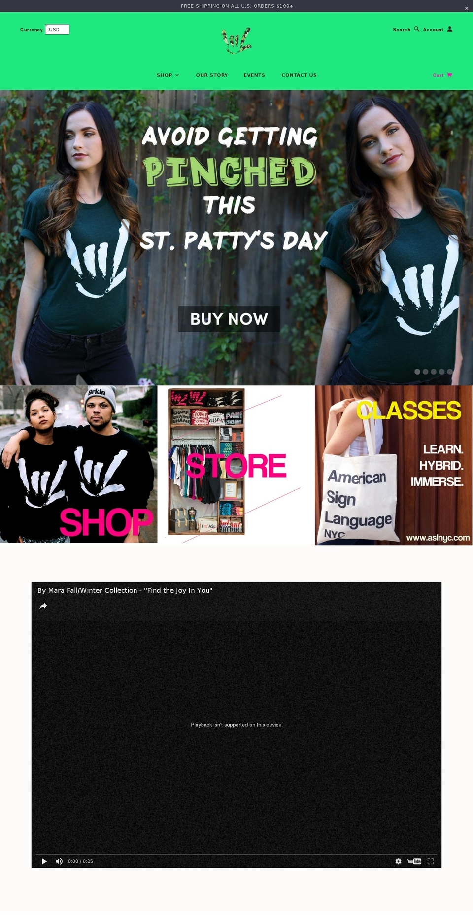 bymara.com shopify website screenshot