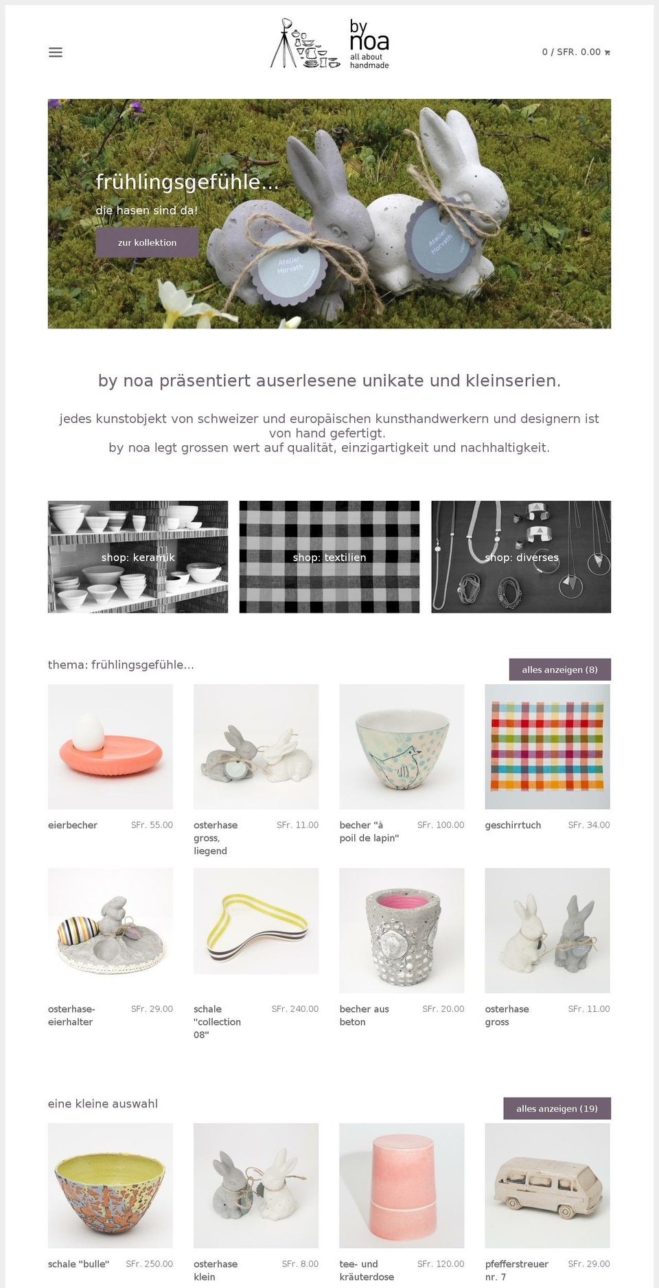 bynoa.com shopify website screenshot