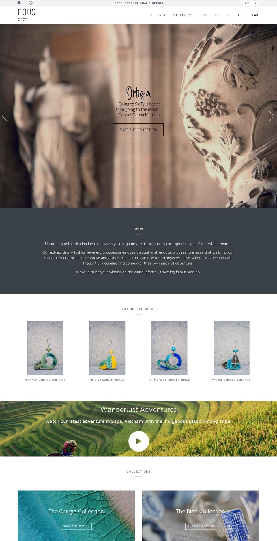 bynous.com — Shopify storefront screenshot