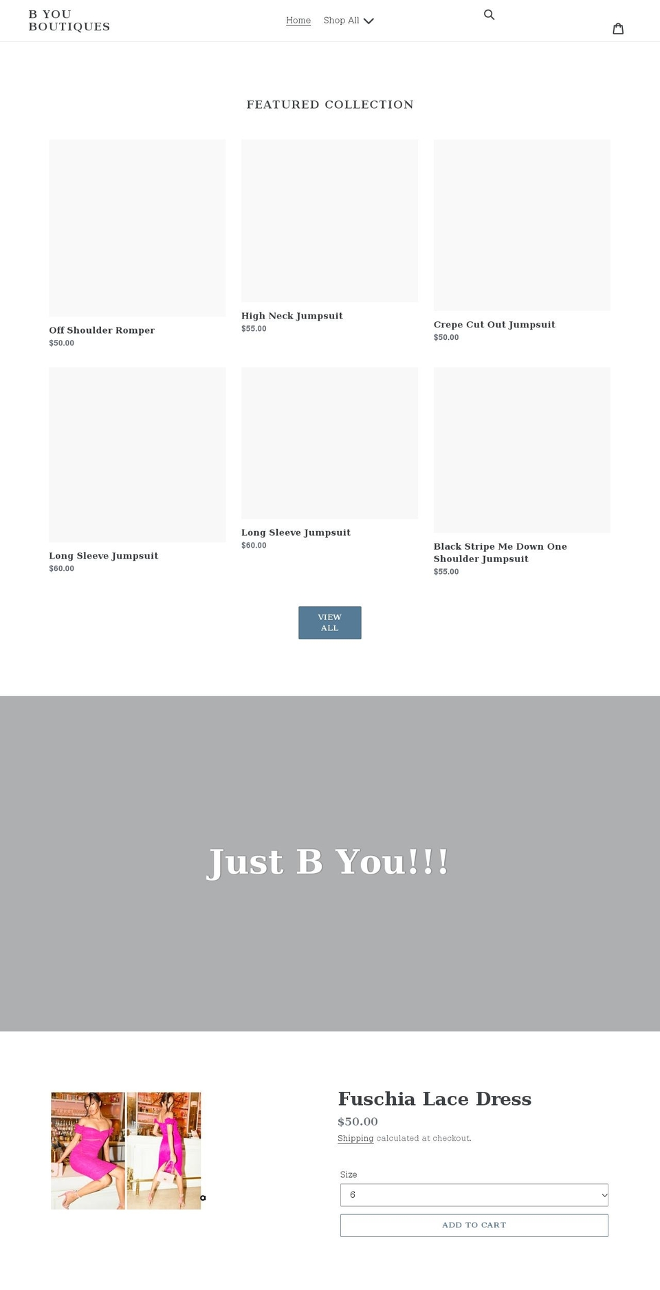 byouboutiques.com shopify website screenshot