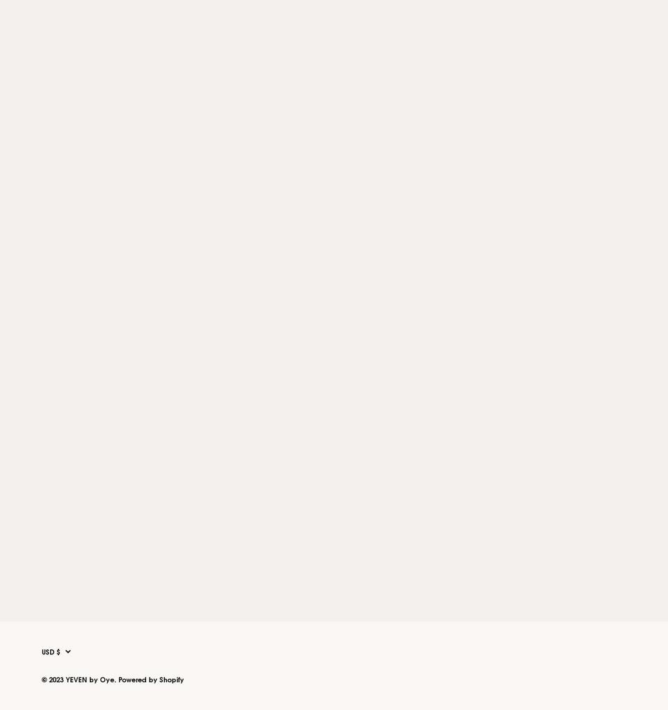 byoye.com — Shopify storefront screenshot