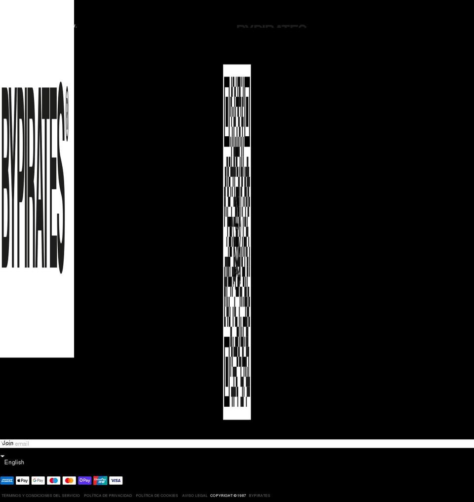 bypirates.com shopify website screenshot