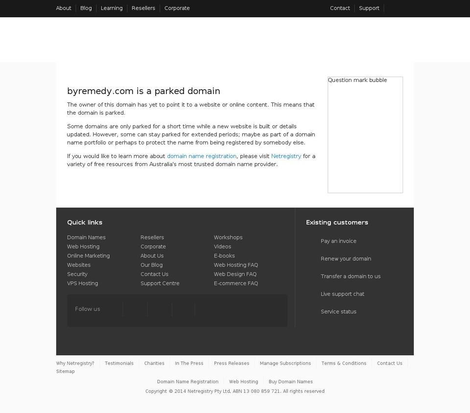 byremedy.com shopify website screenshot