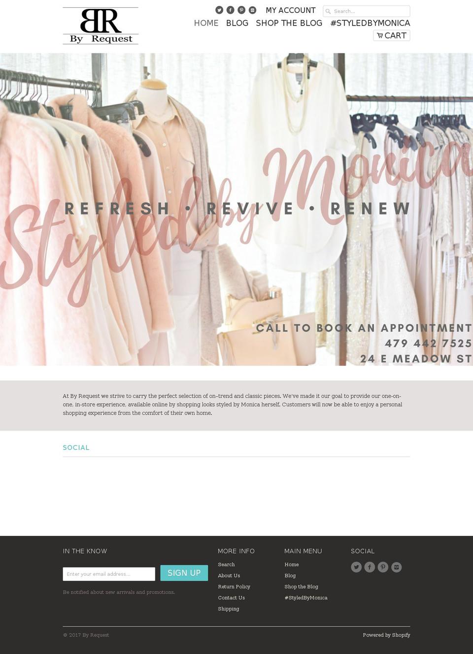 byrequestnwa.biz shopify website screenshot