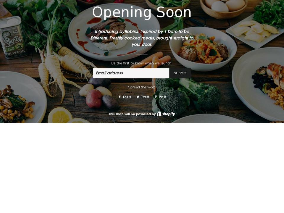 byrobinj.com — Shopify storefront screenshot