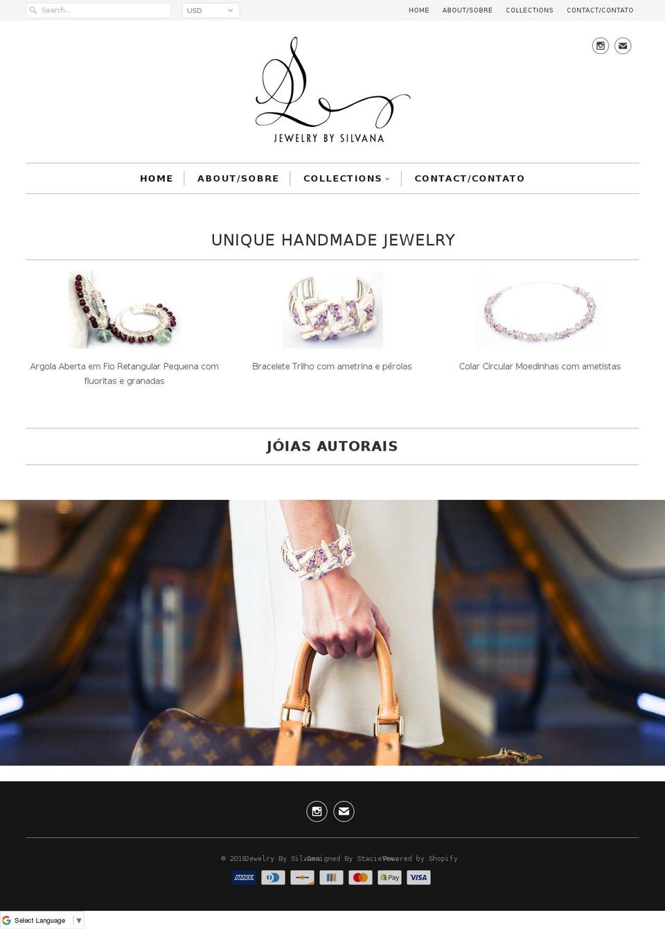 bysilvana.com — Shopify storefront screenshot