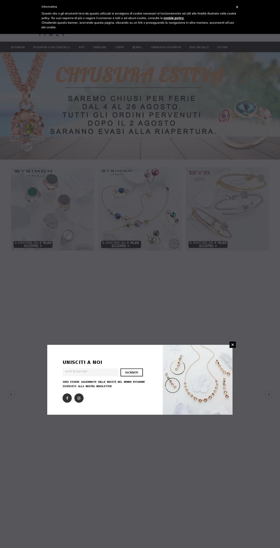 bysimon.it shopify website screenshot