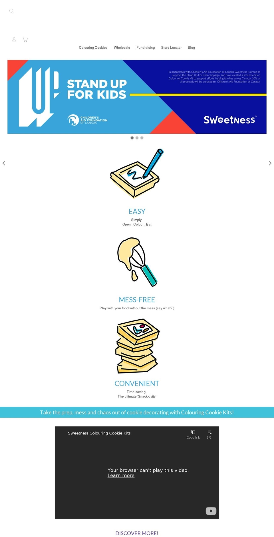 bysweetness.com shopify website screenshot