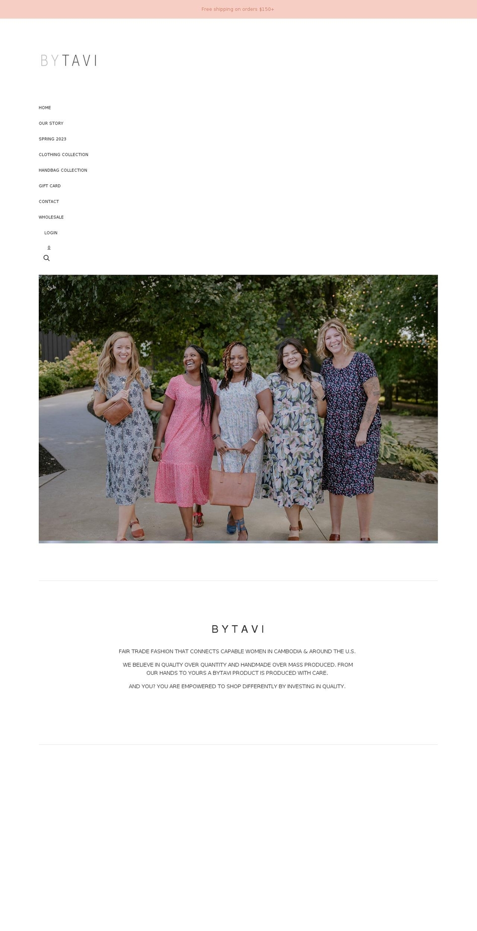 bytavi.com shopify website screenshot