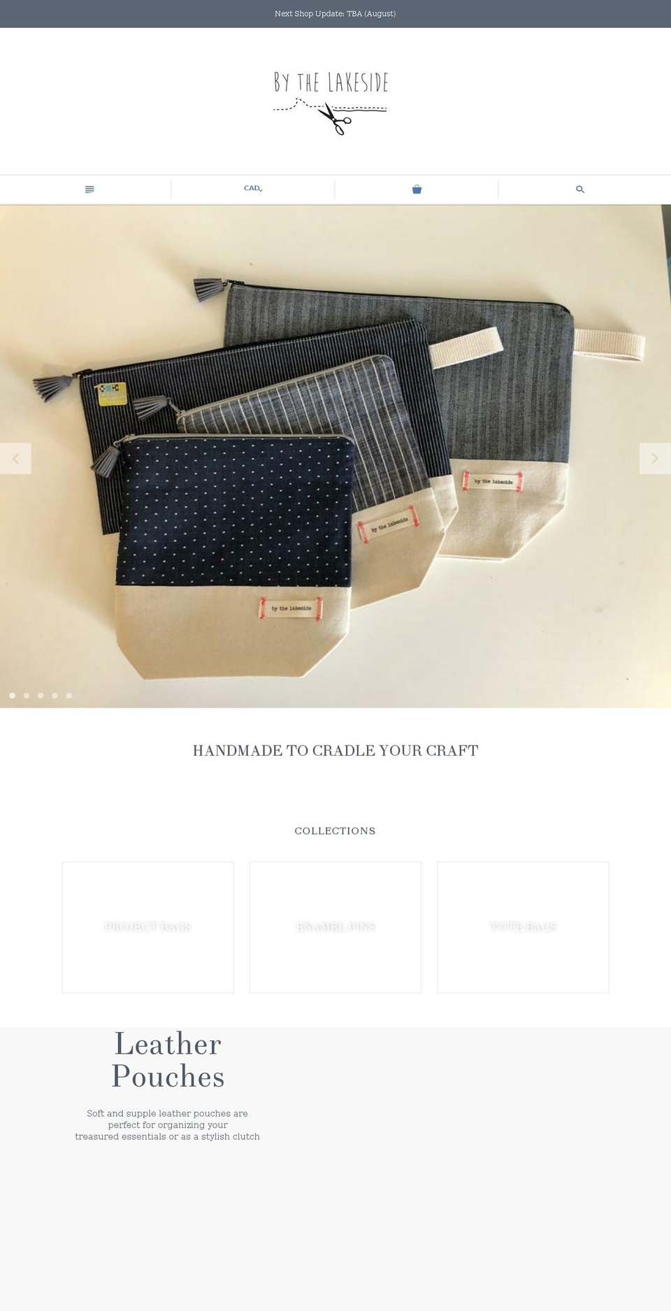 bythelakeside.com — Shopify storefront screenshot