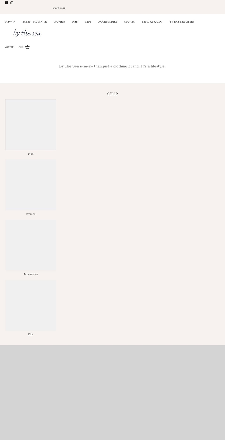 bytheseabali.com — Shopify storefront screenshot