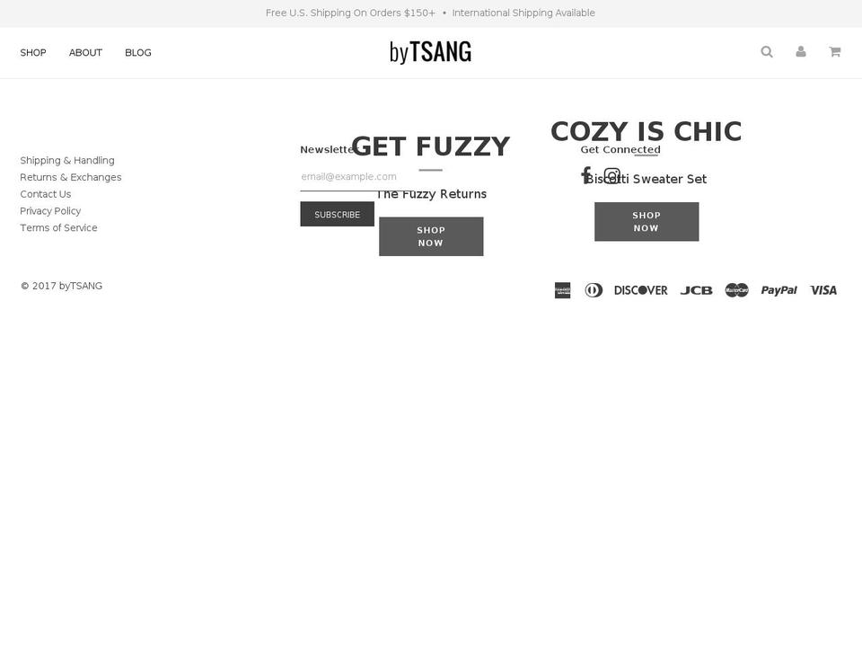 Copy of Flow Shopify theme site example bytsang.com