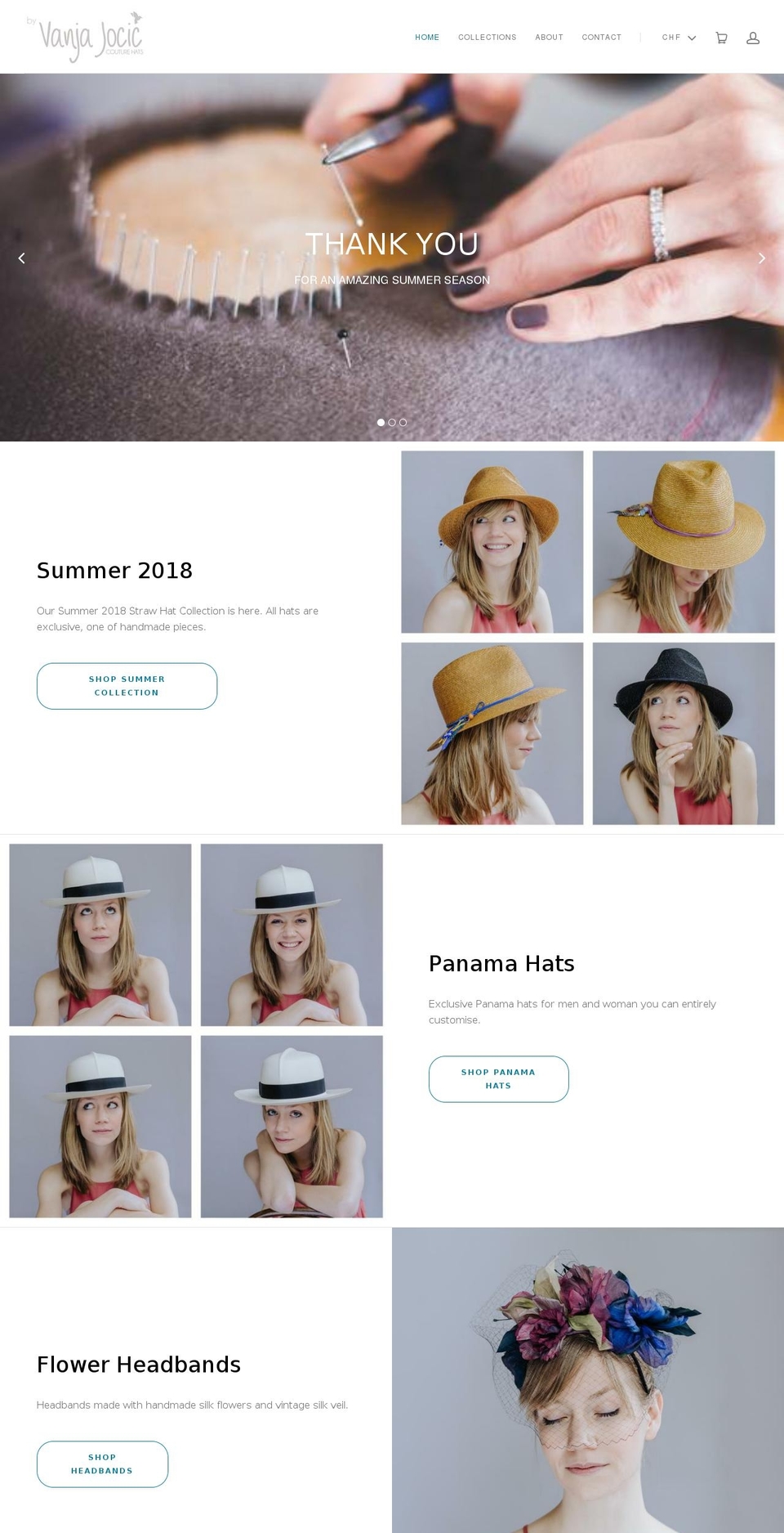 byvanjajocic.com — Shopify storefront screenshot