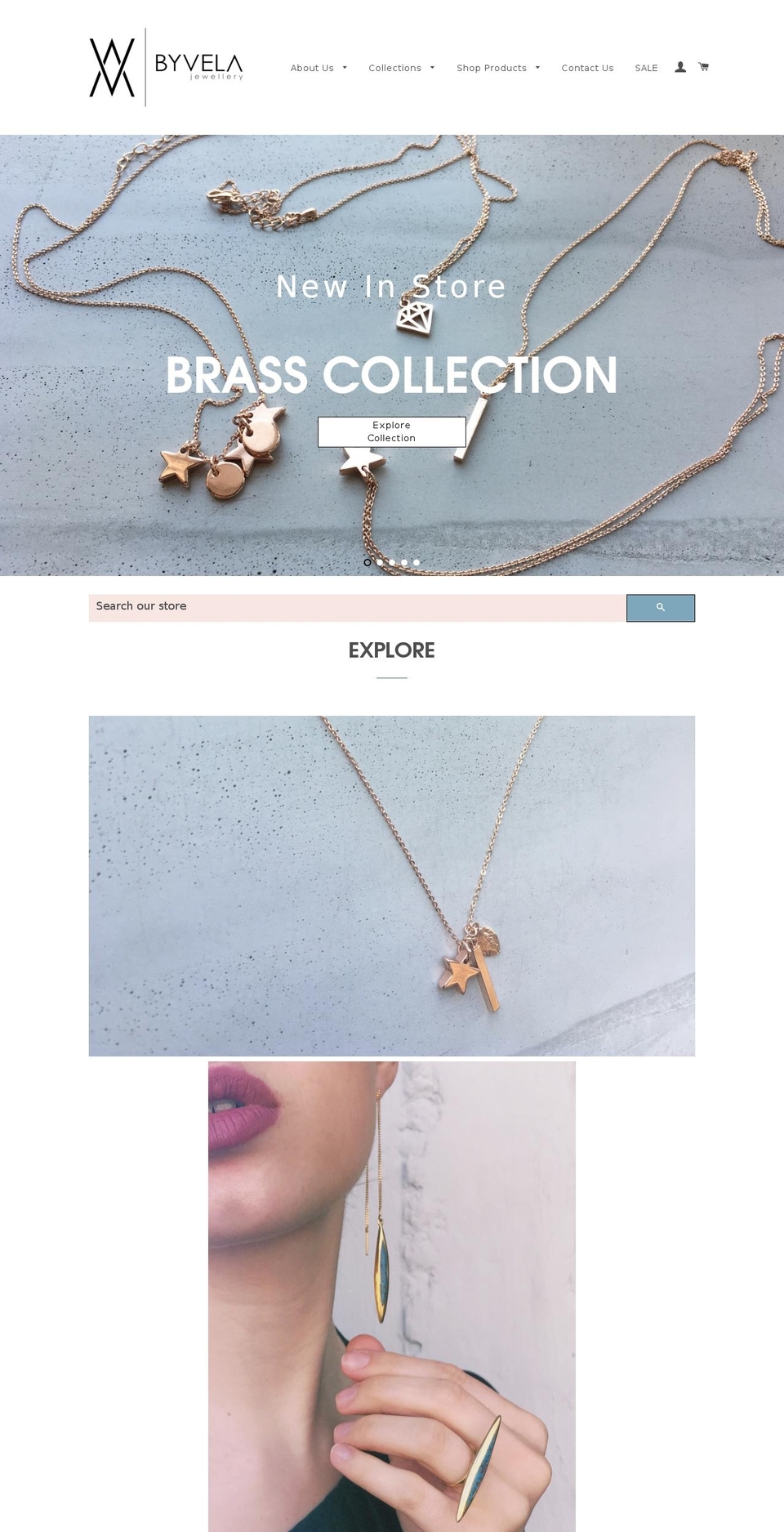 byvela.com shopify website screenshot