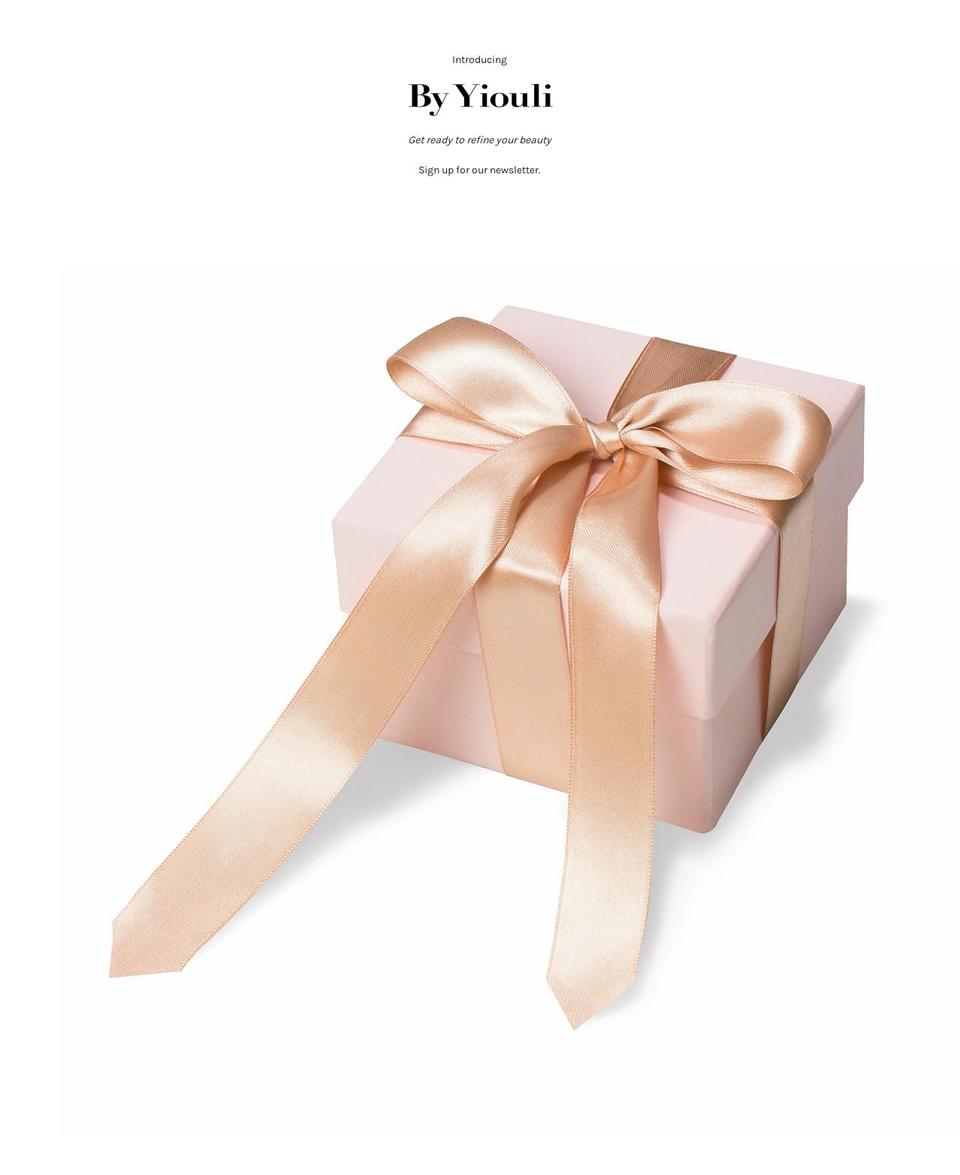 byyiouli.com — Shopify storefront screenshot