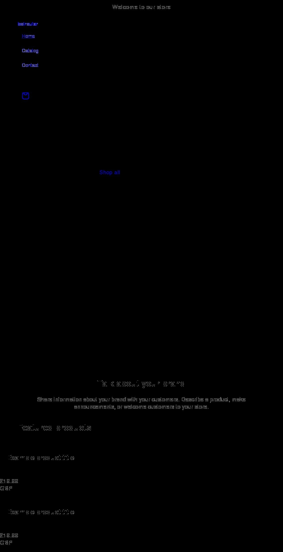 bzenn.com shopify website screenshot