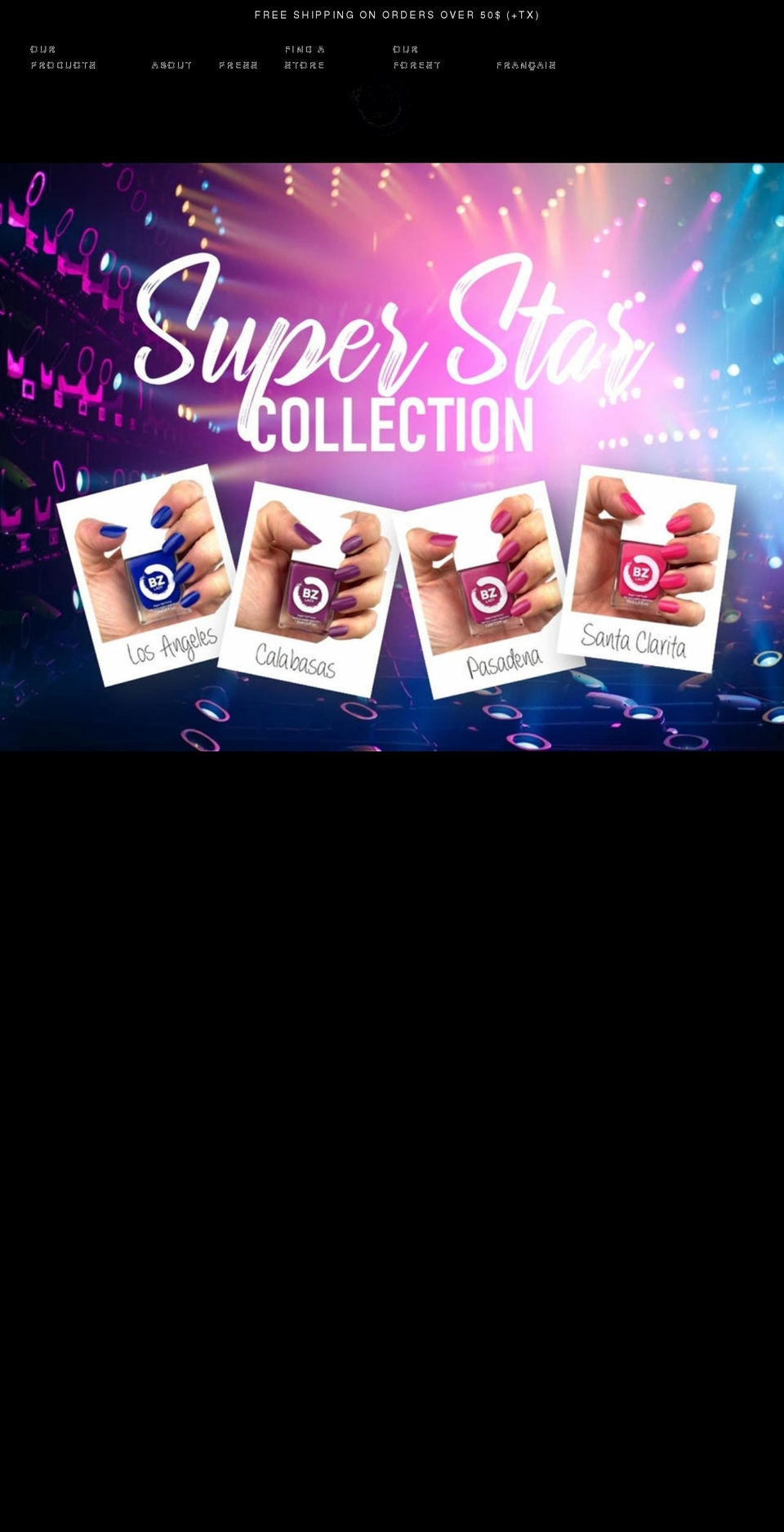 bzlady.ca shopify website screenshot