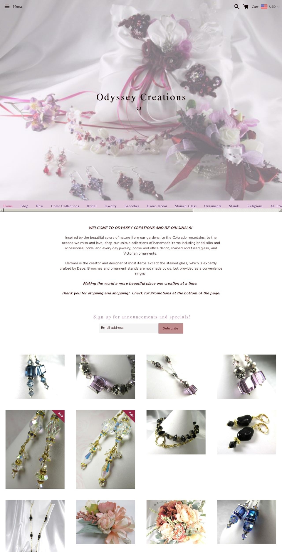 bzoriginals.com — Shopify storefront screenshot