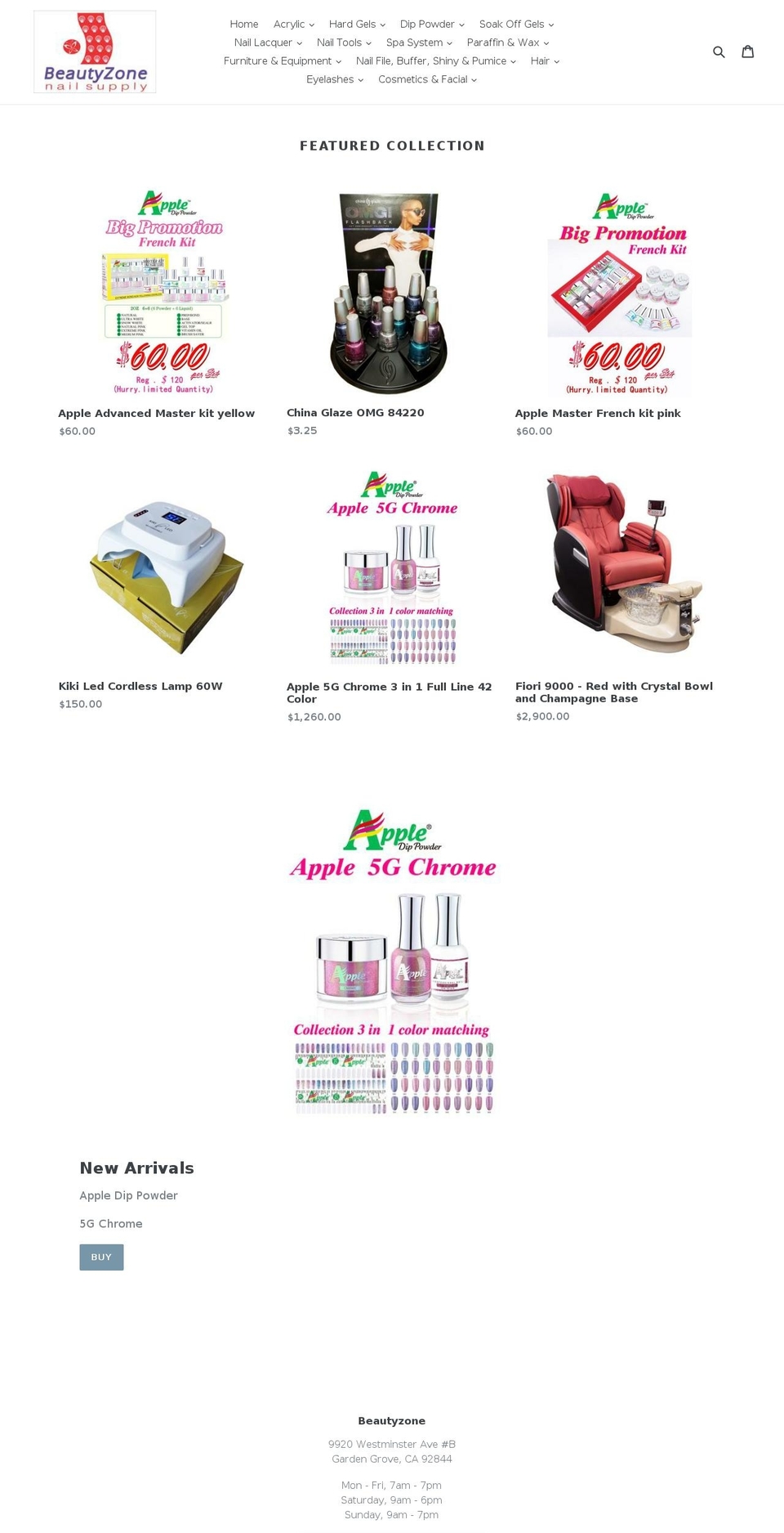 bzsupply.com shopify website screenshot