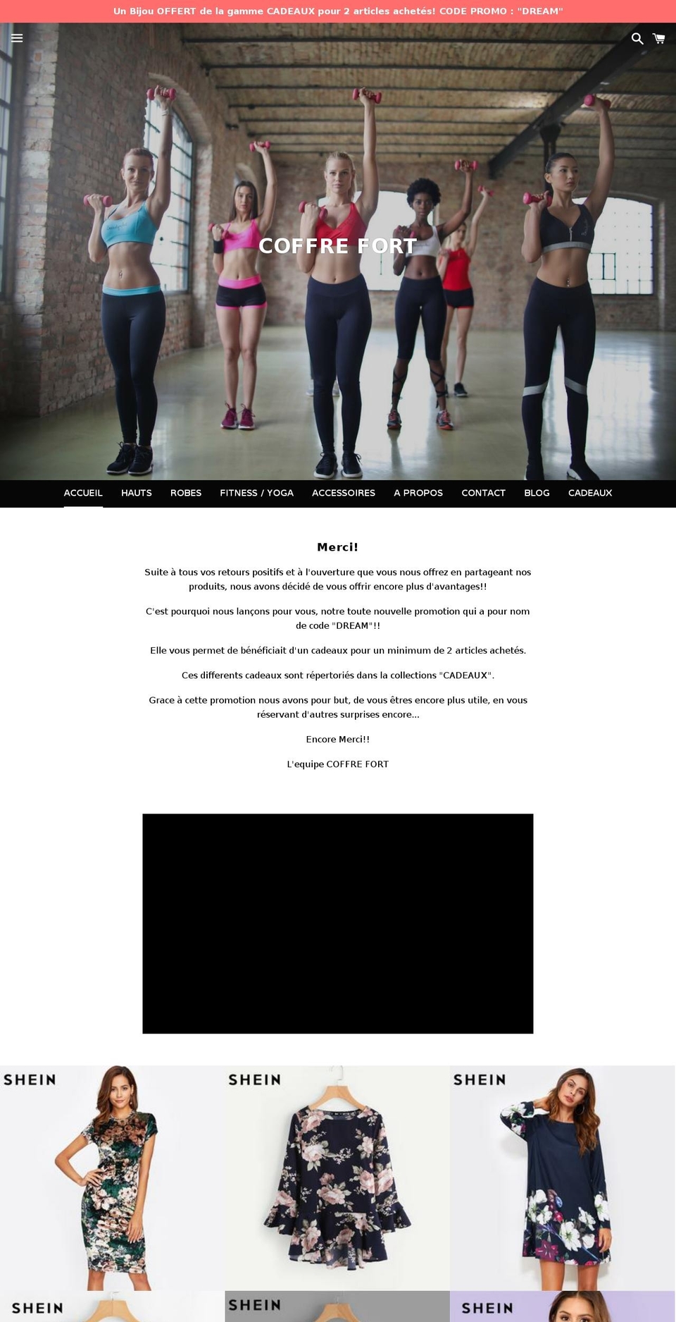 c-fort.com — Shopify storefront screenshot