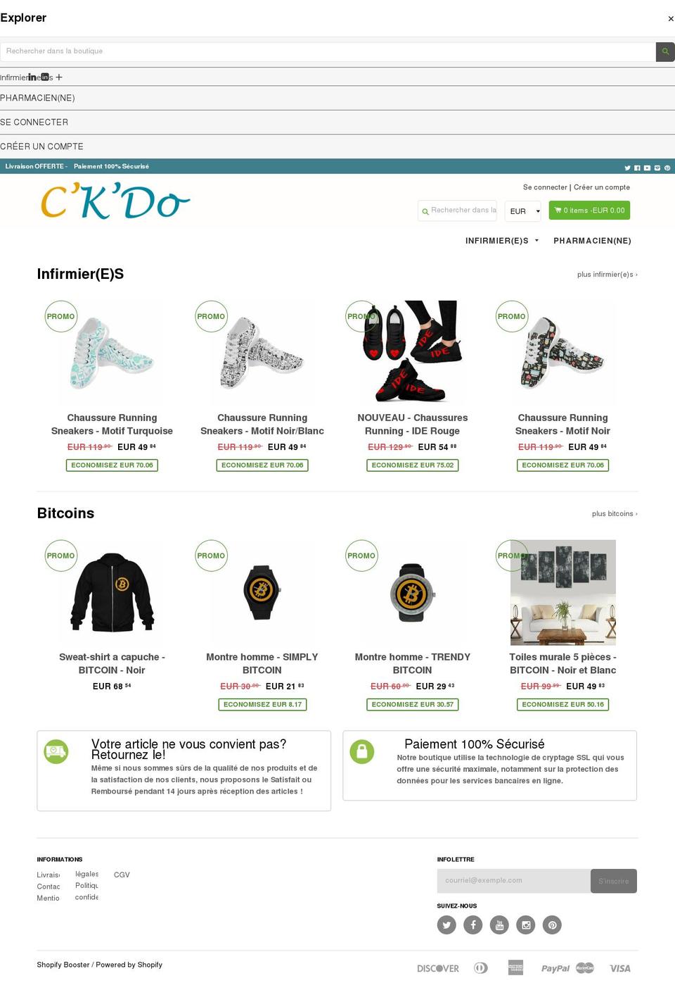 c-k-do.com — Shopify storefront screenshot