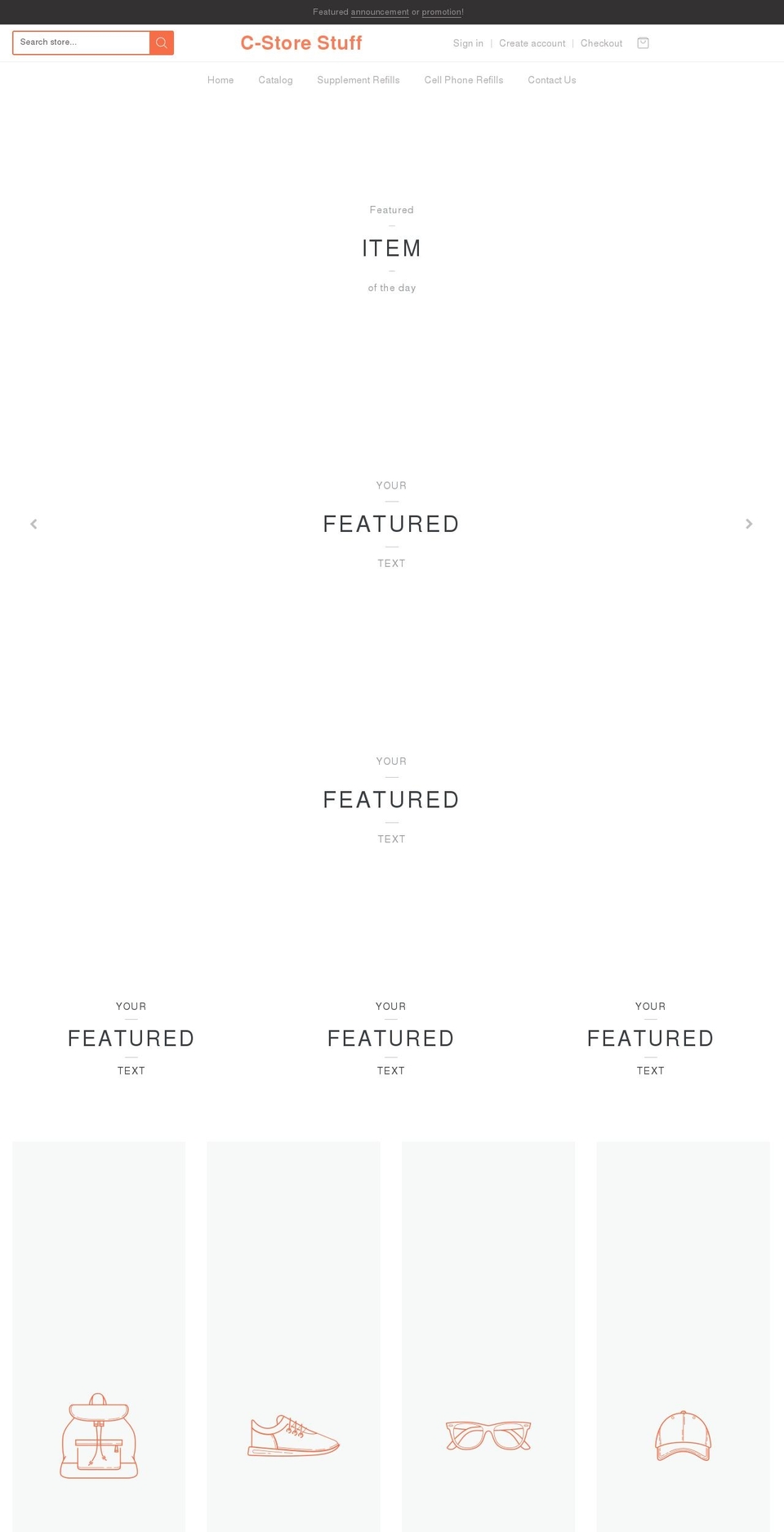 c-storestuff.com — Shopify storefront screenshot