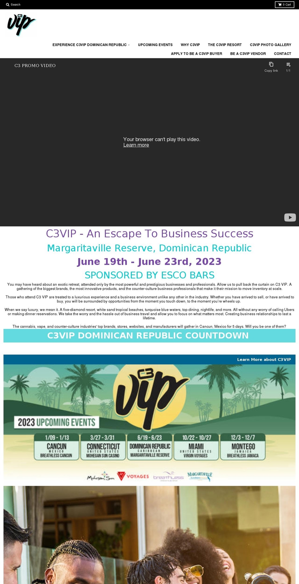 c3show.com shopify website screenshot