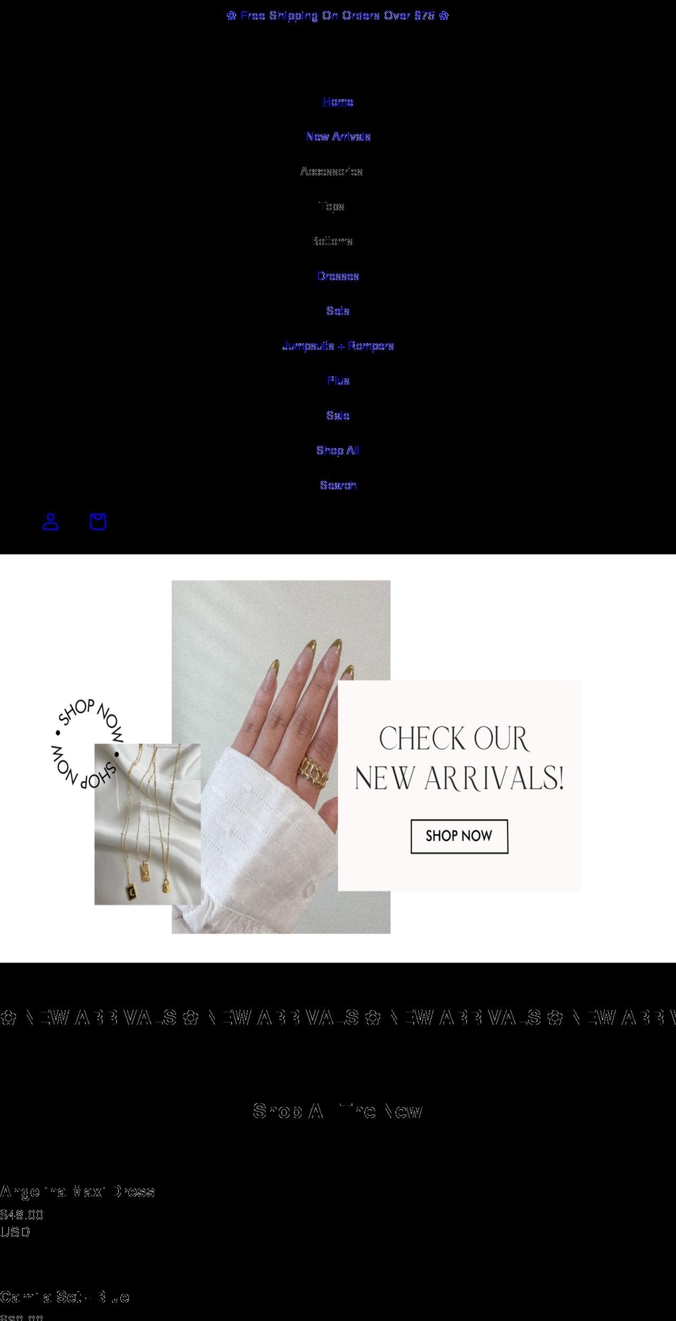 cabaandco.com shopify website screenshot