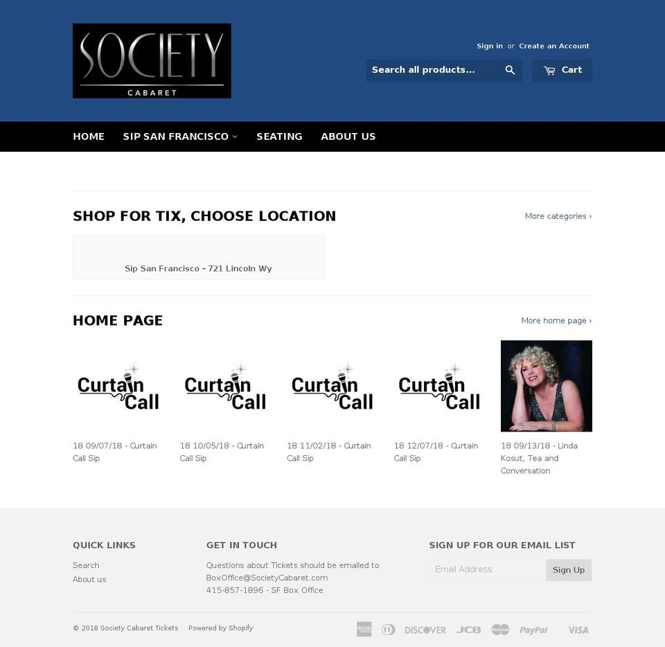 cabanoir.com — Shopify storefront screenshot