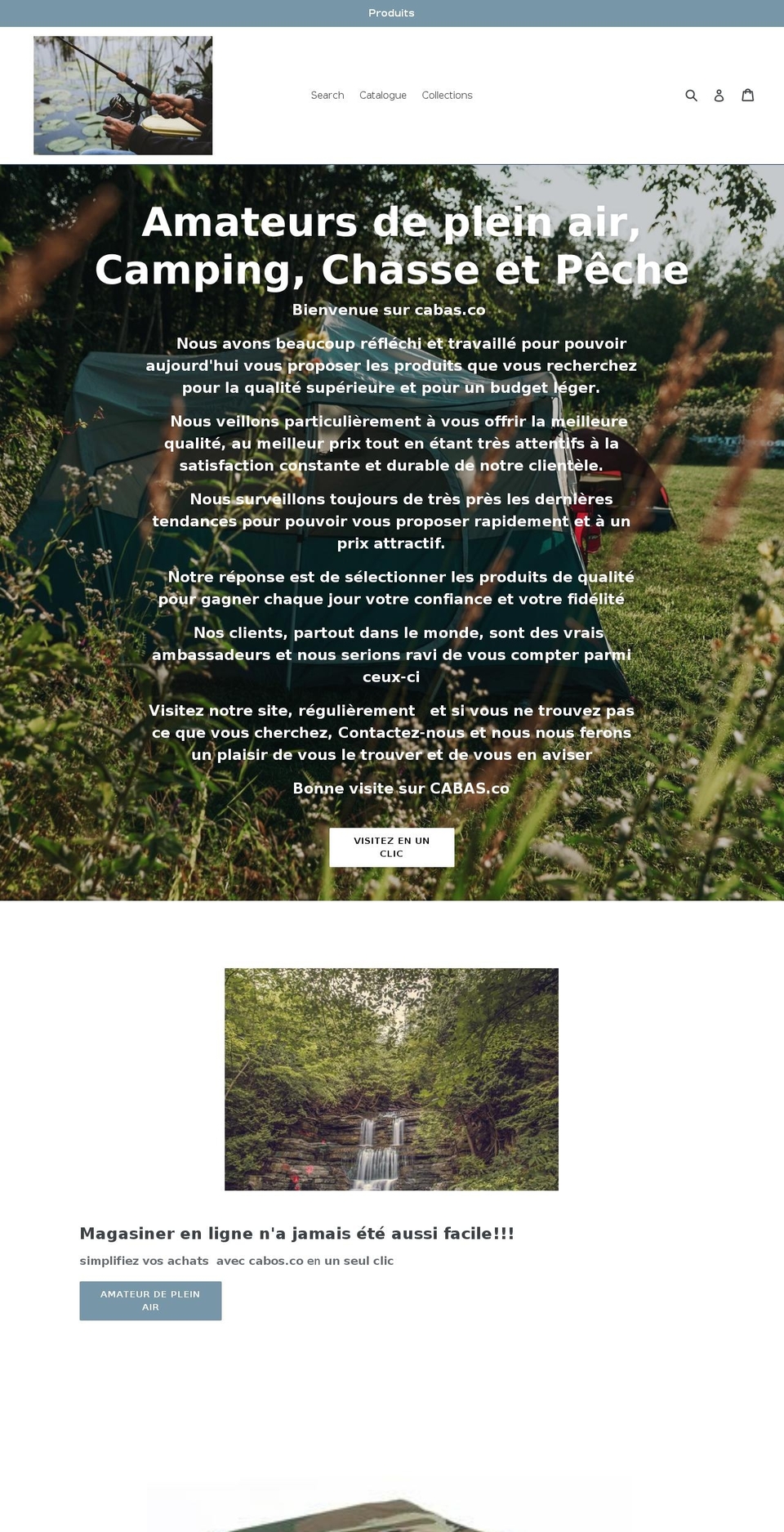 cabas.co shopify website screenshot