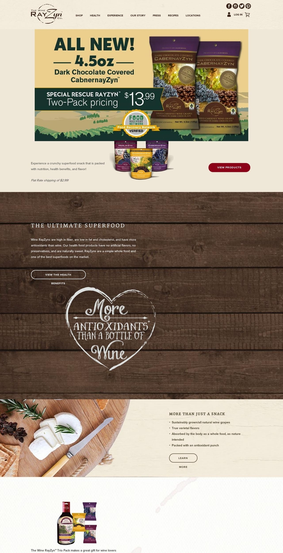 cabernayzyn.com — Shopify storefront screenshot