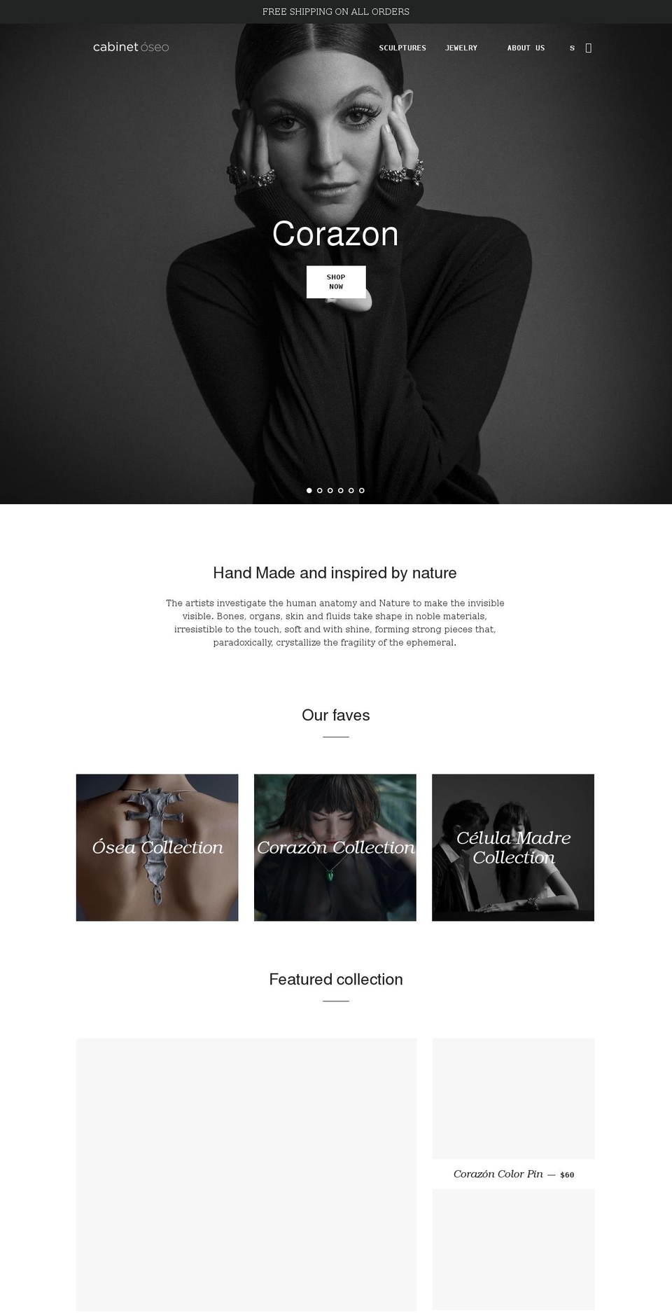 cabinetoseo.com shopify website screenshot