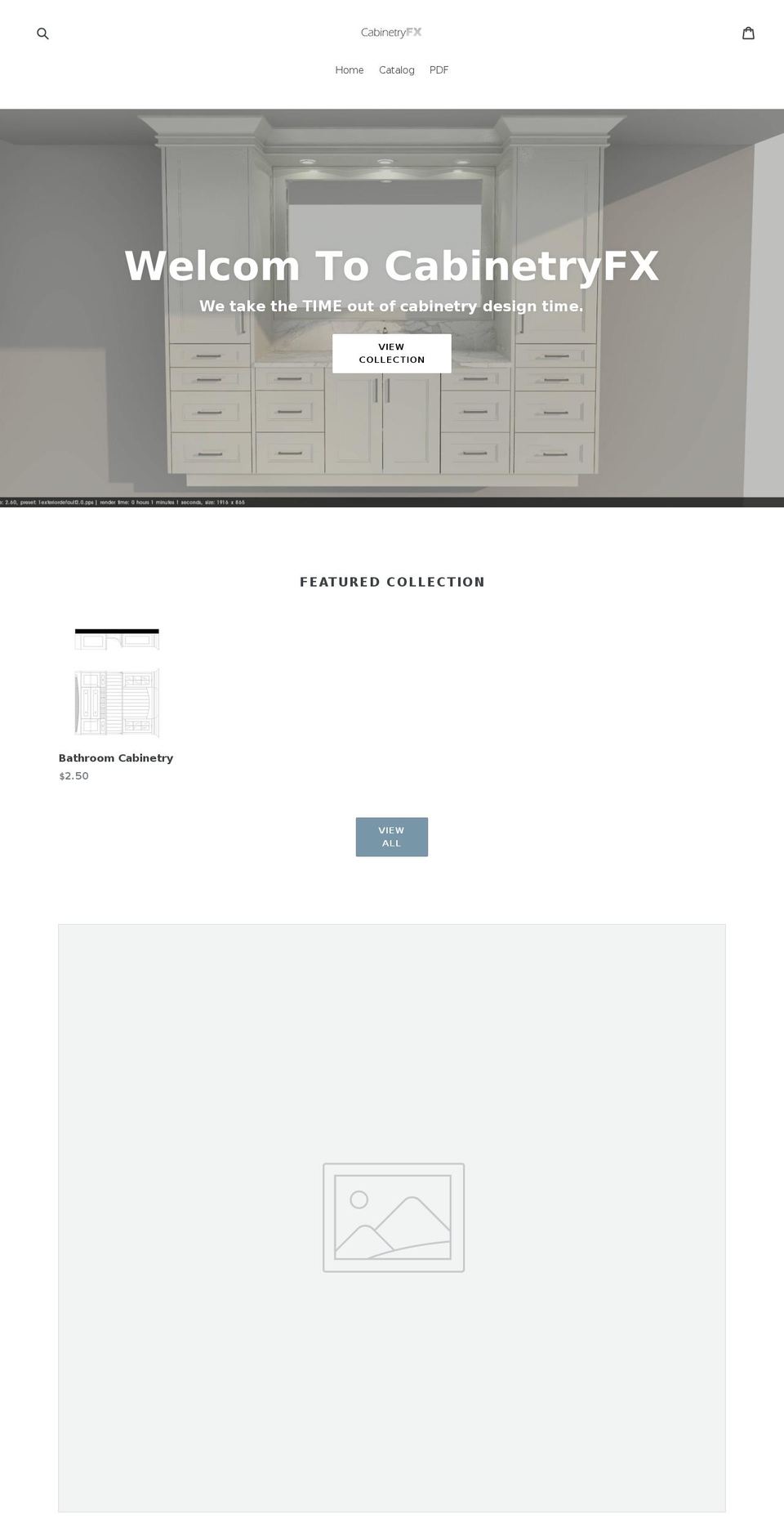 cabinetryfx.com — Shopify storefront screenshot