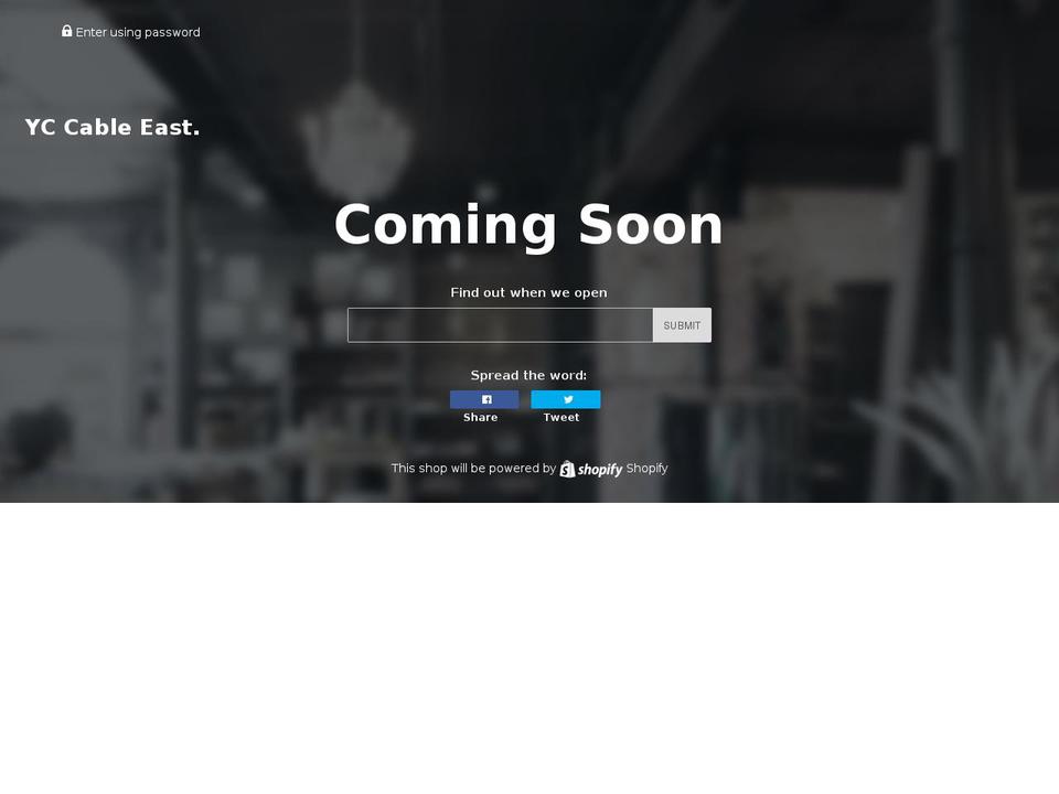 cablegal.com shopify website screenshot
